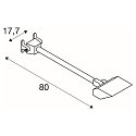 SLV Lumi�re d'affichage TODAY LED angulaire, inclinable IP65, blanche  29W 2600lm 4000K 140� 140� CRI 70