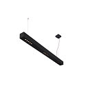 Luminaire � suspension Q-LINE PD pour VDU, noir  gradable