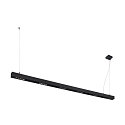 Luminaire � suspension Q-LINE PD pour VDU, noir  gradable