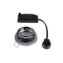 SLV Outdoor Ceiling recessed luminaire DOLIX OUT, GU10, QPAR51, IP65, � 68mm, round, chrome