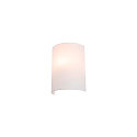Abat-jour FENDA BASE semi-circulaire, blanche