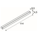 Luminaire mural SIGHT 115 CW, noir 
