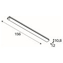 LED Outdoor Wall and Ceiling luminaire IMPERVA 150, IP66 IK08, 55W 120�