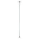 Suspension pendante triphas� S-TRACK - 100CM rigide, m�canique, version pour montage en surface, universal, blanche