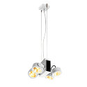 SLV Suspension set for TEC KALU Ceiling luminaires, 150cm, white