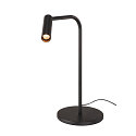 SLV Lampe de table KARPO TL r�glable, avec variateur tactile IP20, noir gradable