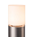 SLV Bollard pole light ROX ACRYL E27, IP44, H 60cm, inox 304