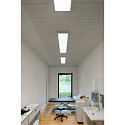SLV Luminaire de plafond PANEL 1200x300 langue, UGR < 19 IP20, gris argent gradable