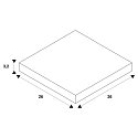Eutrac EUTRAC X-coupler for 3-Phase High voltage Track, white