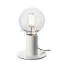 SLV Table lamp FITU TL, E27 max. 10W, with switch, white