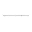 SLV Rosace de plafond pour FITU PD 5 fois, langue blanche