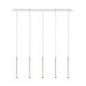 SLV Rosace de plafond pour FITU PD 5 fois, langue blanche