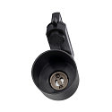 Projecteur triphas� PURI TRACK SPOT GU10, noir  gradable