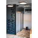 SLV Luminaire de plafond MEDO 90 CL AMBIENT haut bas, contr�lable par DALI, CCT Switch IP20, noir gradable