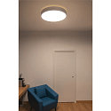 SLV Luminaire de plafond MEDO 90 CL AMBIENT haut bas, contr�lable par DALI, CCT Switch IP20, gris gradable