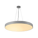 SLV Luminaire de plafond MEDO 90 CL AMBIENT haut bas, contr�lable par DALI, CCT Switch IP20, gris gradable