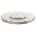 SLV Luminaire de plafond MEDO 90 CL AMBIENT haut bas, contr�lable par DALI, CCT Switch IP20, gris gradable