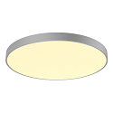 SLV Luminaire de plafond MEDO 90 CL AMBIENT haut bas, contr�lable par DALI, CCT Switch IP20, gris gradable