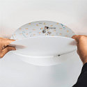 SLV Plafonnier encastr� MEDO 30 EL sans cadre IP20, blanche 