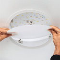 SLV Plafonnier encastr� MEDO 30 EL avec carde IP20, blanche 
