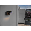Luminaire mural d'ext�rieur ANGOLUX S WL avec capteur IP 44, anthrazit
