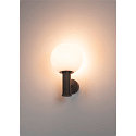 SLV Luminaire mural d'ext�rieur GLOO PURE WL E27 IP 44, anthrazit
