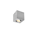 Luminaire de plafond TRILEDO pivotant, single GU10, aluminium bross� gradable