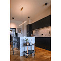SLV Ceiling luminaire TRILEDO Double, GU10 QPAR51, black