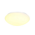 SLV Luminaire mural d'ext�rieur LIPSY� 40 DOME CCT Switch, cambr� IP44, blanche 