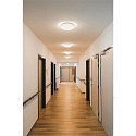 SLV Luminaire mural d'ext�rieur LIPSY� 40 DOME CCT Switch, cambr� IP44, blanche 