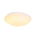 SLV Luminaire mural d'ext�rieur LIPSY� 50 DOME CCT Switch, cambr� IP44, blanche 