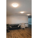 SLV Luminaire mural d'ext�rieur LIPSY� 50 DOME CCT Switch, cambr� IP44, blanche 