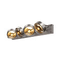 SLV Applique et plafonnier KALU CW QUAD carr� GU10 IP20, aluminium bross� gradable