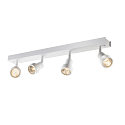 Luminaire mural PURI CW QUAD carr� GU10, blanc mat gradable