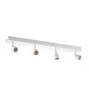 SLV Luminaire mural PURI CW QUAD carr� GU10, blanc mat gradable