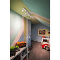 SLV Luminaire mural PURI CW QUAD carr� GU10, blanc mat gradable