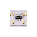 SLV Luminaire mural d'ext�rieur LIPSY� 50 DRUM cylindrique, CCT Switch IP44, blanche 