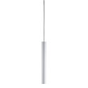 SLV Pendant luminaire FITU PD, E27, length 40cm, pendulum 250cm, open cable end, white