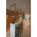 SLV Premium LED Pendant luminaire HELIA 30 PD, Surface mounting, 10W 3000K 550lm 40�, TRIAC dimmable, soft gold