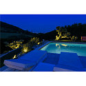 SLV Lampe � piquet de terre LED SPIKE avec prise de courant, r�glable IP55, anthrazit 