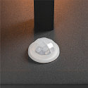SLV Luminaire mural d'ext�rieur QUADRULO SENSOR WL angulaire, avec capteur E27 IP44, anthrazit