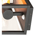 SLV Luminaire mural d'ext�rieur QUADRULO SENSOR WL angulaire, avec capteur E27 IP44, anthrazit