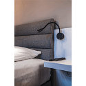 SLV Lumi�re d'affichage DIO FLEX PLATE avec interrupteur, avec bras flexible IP 20, noir 