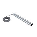 Pendant luminaire FITU PD, 500cm pendulum, E27 max. 60W, brushed aluminum