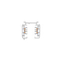SLV Rail triphas� pour montage en surface S-TRACK PHASE & DALI 2M contr�lable par DALI, blanche