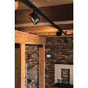 SLV 1-Projecteur monophas� KALU TRACK LED adaptateur monophas� inclus, noir 