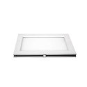 SLV LED Wire luminaire PLYTTA rectangular for TENSEO low-voltage wire system, 9W, 2700K, 580lm, white