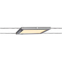 SLV Lampe � corde TENSEO PLYTTA rectangulaire, chrome