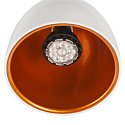SLV 1-Phase spot PARA CONE 14 QPAR51, GU10, incl. 1-Phase adaptor, white/gold