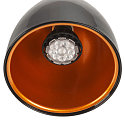 Projecteur triphas� PARA CONE 14 QPAR51 adaptateur triphas� inclus GU10, noir 